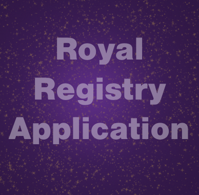  Royal Registry Application